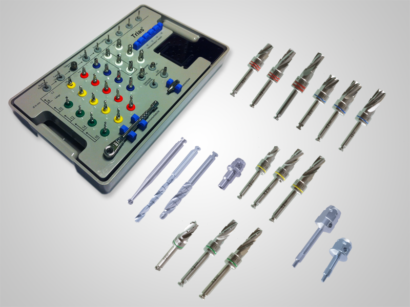 Chirurgie-Set zweiteilige Implantate
